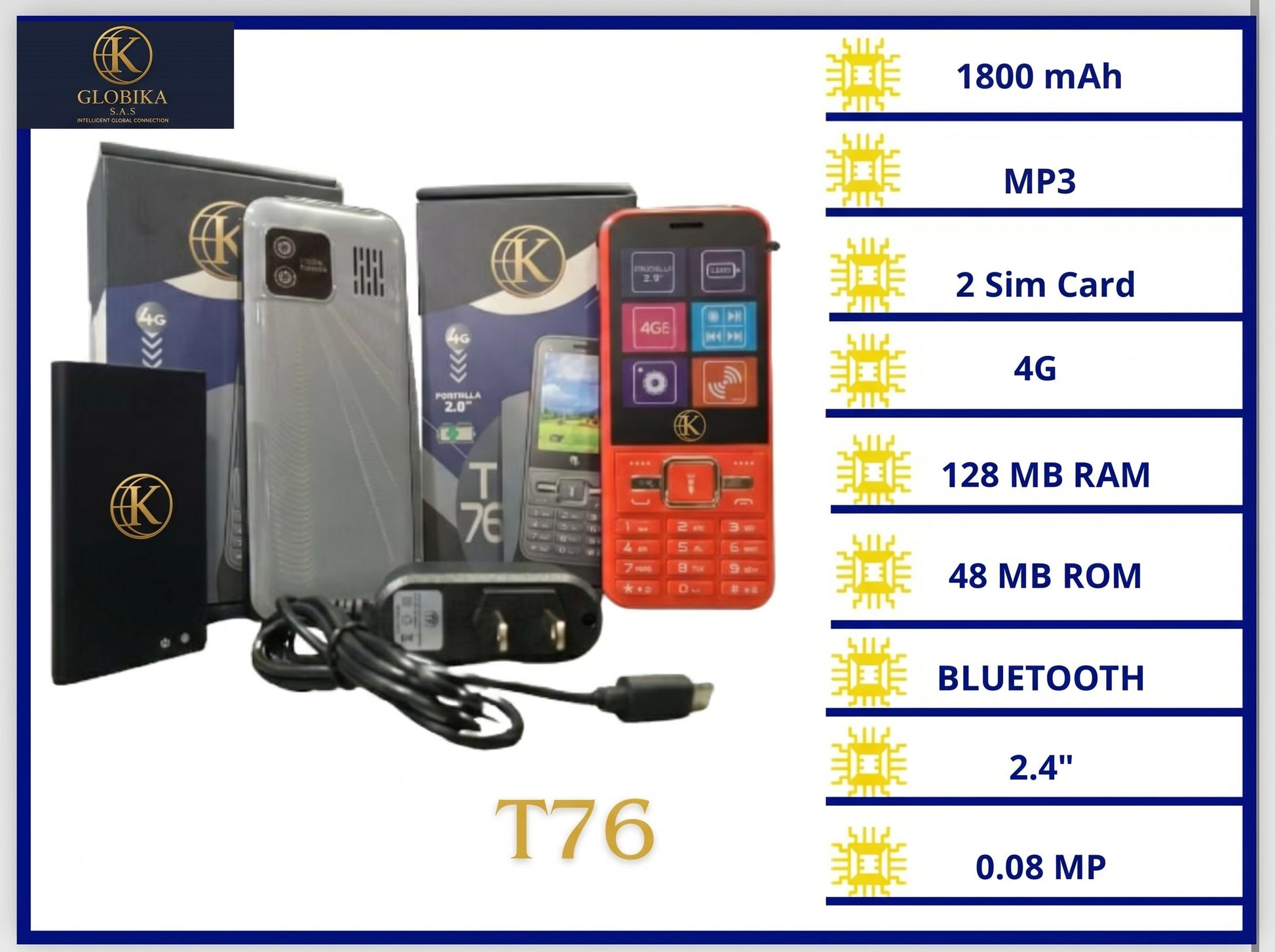 Celular T76