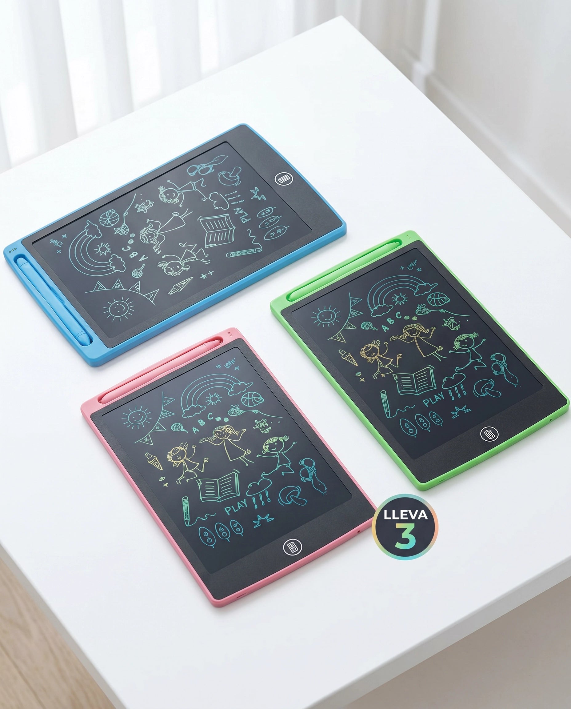 Combo Tableta Magica 12" X 3 Und